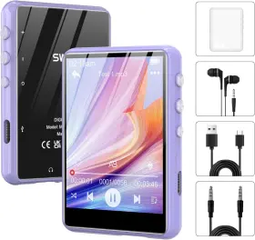 M4-64gb Swofy Mp3 Player Bluetooth 5.3 64gb Music With Touch Screen Portabl