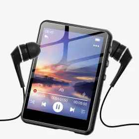 Sf-usm4-128gb Swofy Sf-usm4-128gb/b 128gb Mp3 Player With Bluetooth 5.3 Black M4 Music 2.4 Inch Touch Sc
