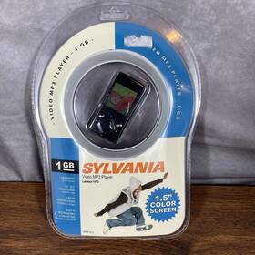 Sylvania Smpk1021 Video Mp3 Player 1.5 Inch Color Screen 1 Gb Y2k
