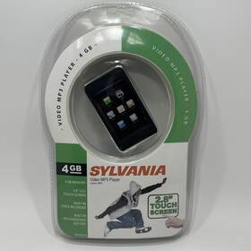 Sylvania Smpk8854 4 Gb Video Mp3 Player 2.8 Inch Touch Screen Voice Recorder New And Sealed