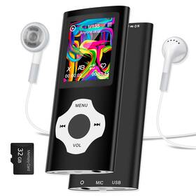 Taltart Mpi01-cp 32gb Mp3 Player With Bluetooth 5.2 1.8 Inch Screen Portable Hifi Music Playe