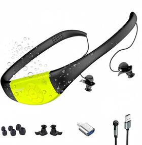 Tayogo W16-s Waterproof Mp3 Player 8gb Memory Ipx8 Certified Shuffle Function