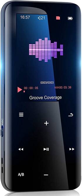 Telele 680358335681 64gb Portable Digital Music Player With Bluetooth 5.0 Lossless Sound Fm
