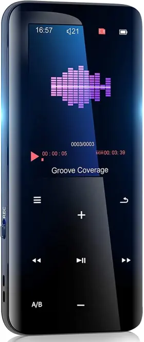 Telele 680358335681 64gb Portable Digital Music Player With Bluetooth 5.0 Lossless Sound Fm