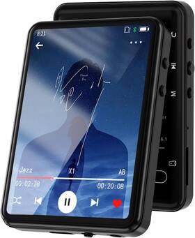 Tengsen 726084612259 Mp3 Player With Bluetooth 5.3 Portable Music Speaker Fm Radio E-bo