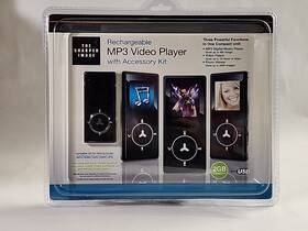 The Sharper Image 694202102961 Mp3 Music Video Player 2gb Usb Accessory Kit Nip Sealed New