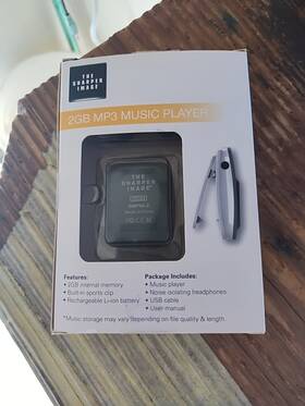 The Sharper Image Smp90-2 2gb Mp3 Player