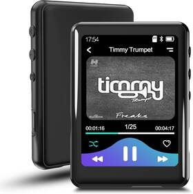 Tokemisc 313096657622 64gb Mp3 Player With Bluetooth 5.3 Full Touch Screen Mp4 Music Built