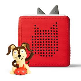 Tonies 10000760 Toniebox 1 Audio Player Starter Set With Playtime Puppy - Listen Learn And