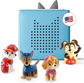Tonies 445041381306 Toniebox Audio Player Starter Set With Chase Skye Marshall And Playtime Puppy