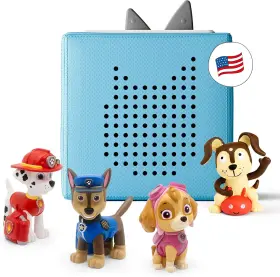 Tonies 445041381306 Toniebox Audio Player Starter Set With Chase Skye Marshall And Playtime Puppy