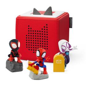 Tonies 840147411570 Toniebox Audio Player Bundle With Marvels Spidey And His Amazing Friends