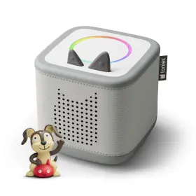 B0fj313vdr Tonies Toniebox 2 Audio Player Starter Set For Kids 1 With Playtime Puppy - Moon Gray
