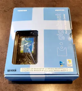 Mes60vk Toshiba Gigabeat 60gb Mp3 Music Audio Player Rare Boxed