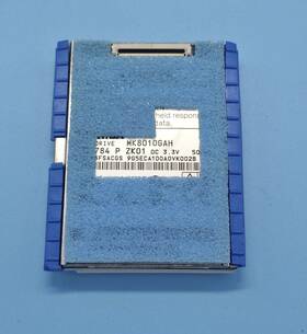 Toshiba Mk8010gah Apple Ipod 5th 5.5th Gen Oem 80gb 1.8 Inch Zif Hard Drive - Tested
