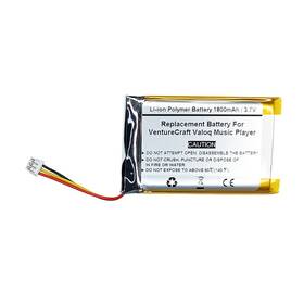Venturecraft Sno-903450pcn-ve 3.7v 1800mah Replacement Battery For Valoq Music Player App104959l