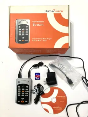 95-stream Victor 303vrc Humanware Reader Talking Book Player