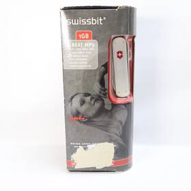 Victorinox 53191 Rare Retired Swissbit Mp3 Player 1gb Box S. Beat Bundle Package