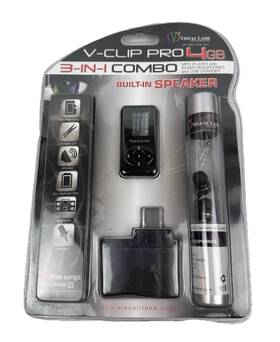 Visual Land 828063396324 New Sealed Mp3 Player Me-963-4gb-blk 3 In 1 Combo Bundle