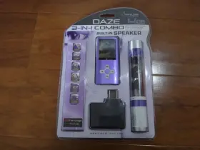 Vl-567k-c-4gb-prp Visual Land Daze 4gb 3-in-1 Combo Mp3 Video Player Bundle In-ear Headphones