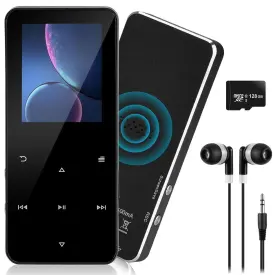 Vzzboo 803173322227 144gb Mp3 Player With Bluetooth 5.2 Portable Multi-function Music
