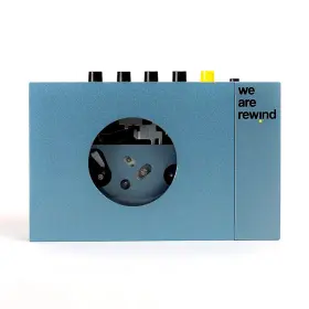 We-001-b1 Wearerewind We Are Rewind Portable Cassette Player With Bluetooth Free Us Shipping