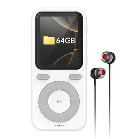 Wiwoo B07hnywpfm 64gb Bluetooth Mp3 Player Hifi Lossless Sound Portable Speaker Voice Recorde