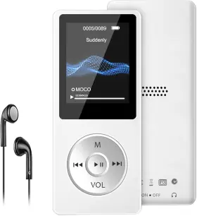 Wodgreat 313051167180 Mp3 Player With Bluetooth 5.0 1.8 Inch Screen Portable Music Hd Spe