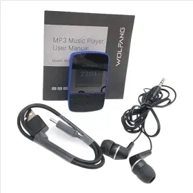 Wmp01 Wolfang 64gb Mp3 Player Bluetooth 5.3 Fm Radio Clip Portable Tested