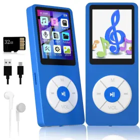 Xidehuy 629090252948 Mp3 Player With 32gb Tf Card Built-in Hd Speaker Portable Hifi Music W