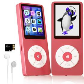 Xidehuy 629090253129 Mp3 Player With 32gb Tf Card Built-in Hd Speaker Portable Hifi Music W