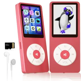 Xidehuy 629090253129 Mp3 Player With 32gb Tf Card Built-in Hd Speaker Portable Hifi Music W