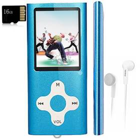 Xidehuy 629090253587 Mp3 Playermusic Player With A 16 Gb Memory Card Portable Digital Music Player