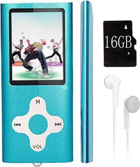 Xidehuy 726084841659 Mp3 Player Music With A 16 Gb Memory Card Portable Digital Player/v