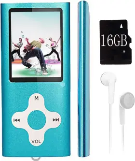 Xidehuy 726084841659 Mp3 Player Music With A 16 Gb Memory Card Portable Digital Player/v