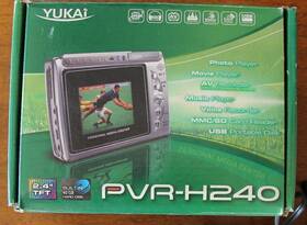 Yakai Pvrh140 Yukai Personal Media Center Pvrh240 Photo Movie Player Voice& Av Recorder Unused