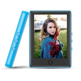 Yffizq M8-blue-96gb 96gb Mp3 Player With Bluetooth 5.1 2.8ftft Full Touch Screen Mp4 Wit
