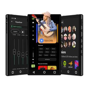 Yffizq Mtk4.3-144gb 144gb Android9.0 Mp3 Player With Bluetooth And Wifi 4.3 Inch 1080p Full Touch Scr