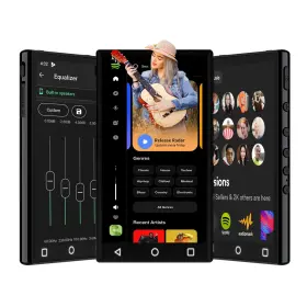 Mtk4.3-144gb Yffizq 144gb Android9.0 Mp3 Player With Bluetooth And Wifi 4.3 Inch 1080p Full Touch Scr