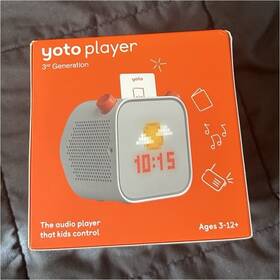 Yoto 3vc2925p309120-a Player 3rd Gen Kids Audio 16gb Gray Bluetooth Wi-fi 24hr