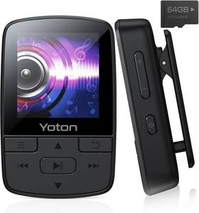 Yoton 445039873875 Mp3 Player With Bluetooth 5.2 64gb Hifi-music