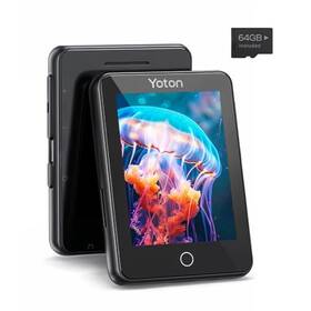 Yoton 850048157996 Mp3 Player 80gb With Bluetooth 5.2 2.4 In Full Touch Screen Digital Lossles