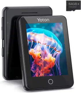 Ym07 Yoton Mp3 Player Music 80gb With Bluetooth 5.2 2.4 In Full Touch Screen