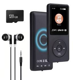 Youthcity 803173331557 Mp3 Player With Bluetooth 5.2 Hifi Sound Built-in Speaker/fm Radio/voic