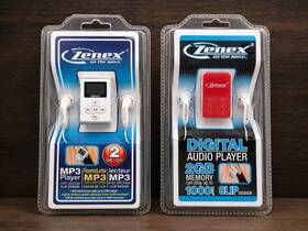 Zenex Zn-mp5411-2sl 2 Mp3 Players 2gb Brand New