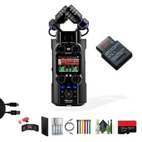 Zoom H5studio-ag2-5 H5studio 4-track Handy Recorder Bundle