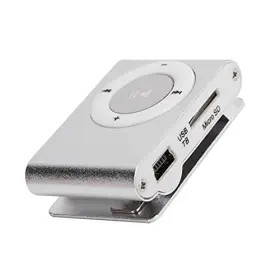 Zopsc-1hgqfkx2nrv1319-11 Zopsc-1 Lightweight Back Clip Mp3 Player Portable Mini Backclip Silver