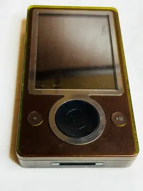 1091 Zune Microsoft Digital Media Player Brown Model Untested Unit As Is
