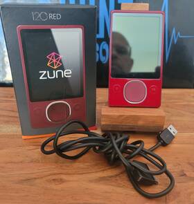 Zune H3a-00008 Microsoft - 120gb Video/mp3 Player Red