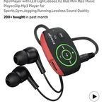 MP3 With Led Light,idoooz X2 8GB Mini Music Player,clip Player... New. Price: $20.00.